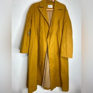 LATTELIER Mustard Yellow Long Coat